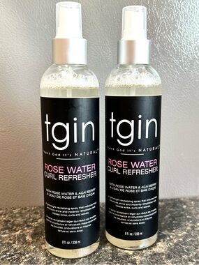 2 x TGIN curly refresher spray